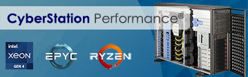 High Powered CyberStation powered by Intel Xeon SP