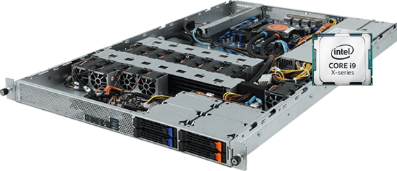 Gigabyte Server powered by Intel Core X Series Processors