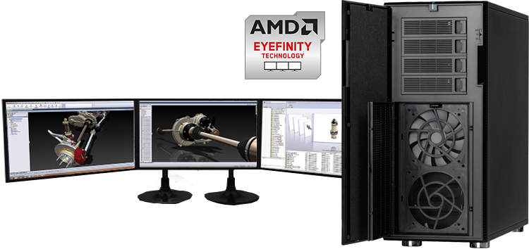 AMD Eyefinity Graphics Workstations